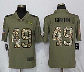 Nike Seahawks 49 Shaquill Griffin Olive Camo Salute To Service Limited Jersey,baseball caps,new era cap wholesale,wholesale hats
